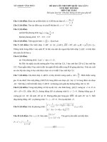 Đề thi thử THPT quốc gia 2016 môn toán sở GD và đt vĩnh phúc lần 1 