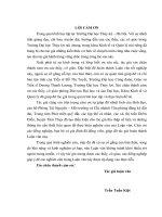 Giải pháp hoàn thiện công tác quản lý nhà nước về đất đai trên địa bàn Huyện Thái Thụy, Tỉnh Thái Bình