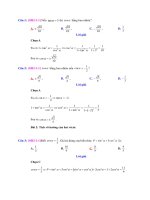 Bài tập trắc nghiệm tích vô hướng của hai vectơ và ứng dụng có lời giải chi tiết