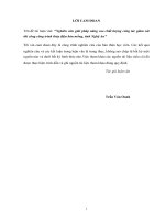 Nghiên cứu giải pháp nâng cao chất lượng công tác giám sát thi công công trình thủy điện Bản Mồng