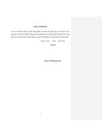 Giải pháp tăng cường công tác quản lý vốn đầu tư xây dựng cơ bản tại bệnh viện Gang Thép,