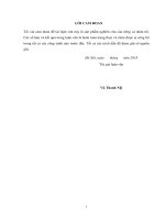 Nghiên cứu một số giải pháp hạn chế chi phí phát sinh trong thực hiện dự án đầu tư xây dựng