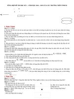 21 đề thi HK1 vật lý 9 các trường đại bàn TPHCM