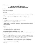 Giáo án phương pháp mới vật lý 10 năm 2018 – 2019 học kỳ 2