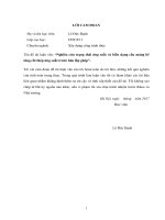 Nghiên cứu trạng thái ứng suất và biến dạng cầu máng bê tông cốt thép ứng suất trước bán lắp ghép