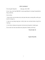 Nghiên cứu một số giải pháp quản lý chất lượng đấu thầu xây lắp tại Chi cục thủy lợi tỉnh