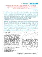 Thiết lập mô hình thí nghiệm nghiên cứu sóng tràn qua đê biển có kết cấu hình trụ rỗng tại đỉnh ở đồng bằng sông Cửu Long