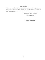 Nghiên cứu hoàn thiện năng lực quản lý dự án tại Công ty trách nhiệm hữu hạn một thành viên sông Chu