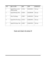 BÁO cáo THỊ TRƯỜNG VÀNG VIỆT NAM