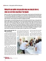 Những kết quả nghiên cứu góp phần nâng cao năng lực bảo vệ, chăm sóc sức khỏe cộng đồng ở Tây Nguyên