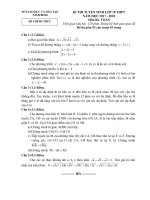 Đề thi tuyển sinh lớp 10 THPT năm học 2017 2018 môn toán sở GD và đt ninh bình 