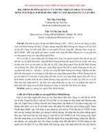 Đặc điểm lối sống quần cư và tương trợ lẫn nhau của cộng đồng người Hoa ở Bình Dương nhìn từ góc độ kinh tế và văn hóa