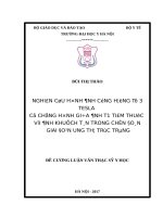 NGHIÊN cứu HÌNH ẢNH CỘNG HƯỞNG từ 3 TESLA có CHỒNG HÌNH GIỮA ẢNH t1 TIÊM THUỐC với ẢNH KHUẾCH tán TRONG CHẨN đoán GIAI đoạn UNG THƯ TRỰC TRÀNG 