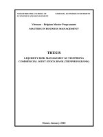 LV Thạc sĩ_Liquidity risk management at tienphong bank