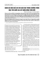 Đánh giá hiệu quả chi cho giáo dục trong chương trình mục tiêu quốc gia xây dựng nông thôn mới