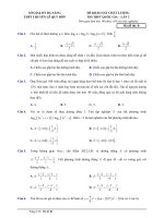 Đề thi thử THPT quốc gia 2017 môn toán trường THPT chuyên lê quý đôn đà nẵng lần 2 