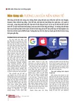 Nền tảng số: Tương lai của nền kinh tế