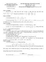 Đề thi học sinh giỏi toán 8 năm học 2018 2019 sở GD đt bắc ninh 