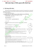 100 bài toán thực tế liên quan đến hình học