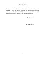 Giải pháp nâng cao chất lượng quản lý dự án đầu tư xây dựng công trình tại Ban quản lý các dự án