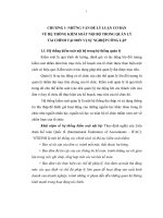 Tóm tắt Luận văn Thạc sĩ Kế toán: Hoàn thiện hệ thống kiểm soát nội bộ với việc tăng cường quản lý tài chính tại cục quản lý chất lượng công nghệ thông tin và tuyên truyền