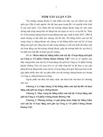 Tóm tắt Luận văn Thạc sĩ Kế toán: Hoàn thiện hệ thống kiểm soát nội bộ về hoạt động môi giới tại Công ty Cổ phần Chứng khoán Hướng Việt