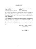 Nghiên cứu áp dụng phương pháp giáo dục hành động vào công tác quản lý nước sạch