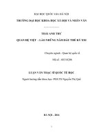 Quan hệ việt   lào những năm đầu thế kỷ XXI 
