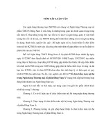 Tóm tắt Luận văn Thạc sĩ Kế toán: Tổ chức kiểm toán nội bộ trong Ngân hàng Thương mại cổ phần Đông Nam Á