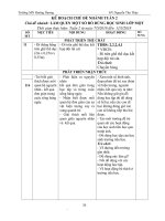 giao an chủ đề TRƯỜNG TIỂU học  tuần 2