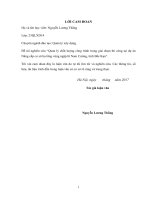 Quản lý chất lượng công trình trong giai đoạn thi công tại dự án nâng cấp cơ sở hạ tầng