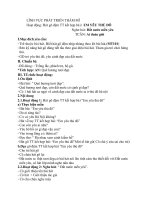 giao an âm nhạc gõ TIẾT tấu kết hợp  EM yêu THỦ đô  lop 5  6 tuoi