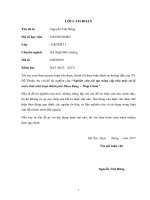 Nghiên cứu cải tạo nâng cấp nhà máy xử lý nước thải sinh hoạt thành phố Phan Rang