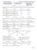 THPT yên mô b   đề thi thử tốt nghiệp THPT 2019   2020 