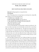 Một số biện pháp giáo dục kỹ năng sống cho trẻ mẫu giáo lớn, trường mẫu giáo