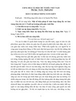 Một số biện pháp tổ chức hoạt động lấy trẻ làm trung tâm cho trẻ 4  5 tuổi tại trường mẫu giáo