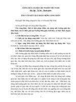 Một số biện pháp nhằm xây dựng môi trường giáo dục thân thiện cho trẻ mẫu giáo