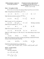 Đề khảo sát chất lượng giữa kỳ 1 năm học 2017 2018 môn toán 9 phòng GD và đt thành phố ninh bình 