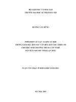 PHỐI hợp các lực LƯỢNG xã hội TRONG GIÁO dục bản sắc văn hóa dân tộc THIỂU số CHO học SINH TRƯỜNG TRUNG cấp NGHỀ dân dân nội TRÚ TỈNH LAI CHÂU 
