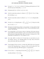 Đề thi chọn HSG toán 12 THPT năm học 2018 2019 sở GD và đt vĩnh phúc 