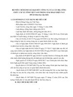 BỘ TIÊU CHÍ ĐÁNH GIÁ đạo đức CÔNG vụ của CÔNG CHỨC cấp xã ở VIỆT NAM TRONG GIAI đoạn HIỆN NAY (autosaved)