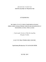 HUY ĐỘNG các lực LƯỢNG xã hội TRONG GIÁO dục PHÒNG CHỐNG xâm hại TÌNH dục TRẺ EM CHO CỘNG ĐỒNG dân cư THÀNH PHỐ LAI CHÂU, TỈNH LAI CHÂU   copy 