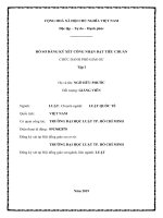 HỒ SƠ ĐĂNG KÝ XÉT CÔNG NHẬN ĐẠT TIÊU CHUẨN CHỨC DANH PHÓ GIÁO SƯ