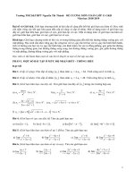 Đề cương toán 11 giữa HK2 năm 2018 2019 trường nguyễn tất thành hà nội 