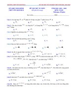 THPT yên khánh b   đề thi thử tốt nghiệp THPT 2019   2020 