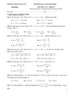 Đề kiểm tra 1 tiết hình học 10 chương 2   3 năm 2018 2019 trường giai xuân cần thơ 
