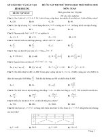 Bộ đề ôn tập thi tốt nghiệp THPT 2020 môn toán sở GDĐT bình phước đề  (3) 