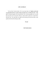 Nghiên cứu đề xuất các giải pháp khai thác và quản lý hiệu quả nguồn nước hệ thống Cầu Sơn_unprotected