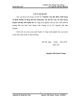 Nghiên cứu đặc điểm chất lượng và định hướng sử dụng đá hoa trắng khu vực đồi eo cát, xã tân xuân, huyện tân kỳ, tỉnh nghệ an 