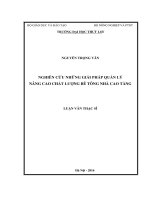 Nghiên cứu những giải pháp quản lý nâng cao chất lượng bê tông nhà cao tầng_unprotected